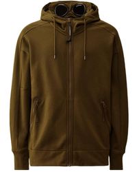 C.P. Company - Goggle Zip-Up Hoodie - Lyst