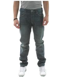 Armani Jeans - Slim Cotton Jeans - Lyst