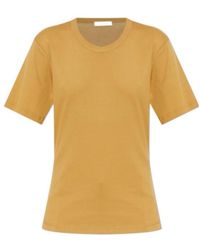 Lemaire - Crew Neck Short Sleeve T-Shirt - Lyst