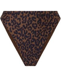 Haight - Leopard-Print Bikini Briefs - Lyst