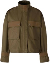 Herno - High Collar Casual Jacket - Lyst