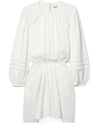 Isabel Marant - Round Neck Long-Sleeved Dress - Lyst