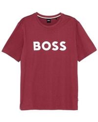 BOSS - Tiburt 354 Logo T-Shirt - Lyst