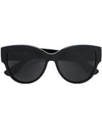 Saint Laurent - Eyewear Round Frame Sunglasses - Lyst