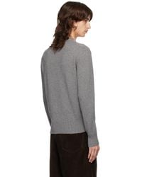 Ami Paris - Ami De Coeur Crewneck Knitted Jumper - Lyst