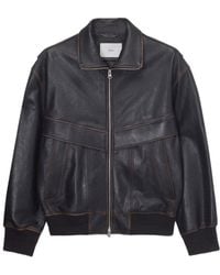 DUNST - Long-Sleeve Leather Jacket - Lyst