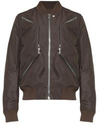 Rick Owens - Long-Sleeved Zip-Up Jacket - Lyst