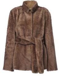 Nour Hammour - Soft Wool Coat - Lyst