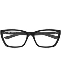 Balenciaga - Eyewear Rectangular Glasses And Frames - Lyst