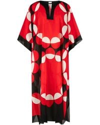 Dries Van Noten - Cartland Geometric Kaftan - Lyst