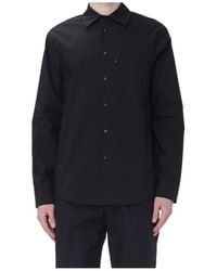 Aspesi - Peak Collar Long Sleeve Shirt - Lyst