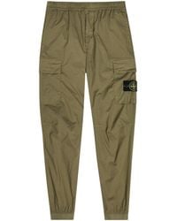 Stone Island - Cuffed Utility Cargo Pants - Lyst