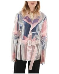 Maison Margiela - Belted Single-Breasted Jacket - Lyst