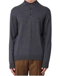 Etro - Long-Sleeve Polo Shirt - Lyst