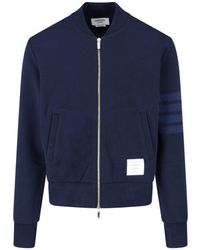 Thom Browne - Long-Sleeved Zip-Up Jacket - Lyst