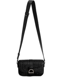 Dior - Mini Saddle Heritage Messenger Bag With Flap - Lyst