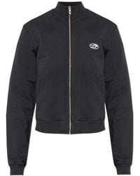 DIESEL - Zip-Up Bomber Jacket - Lyst