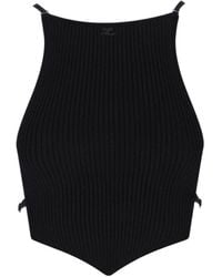 Courreges - Crop Top Logo - Lyst
