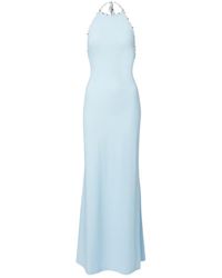 Christopher Esber - Embellished Halterneck Maxi Dress - Lyst