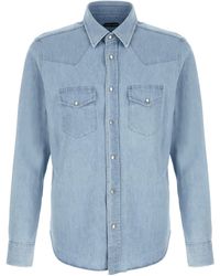 Tom Ford - Long-Sleeved Western Shirt - Lyst