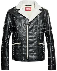 DIESEL - Faux Fur & Shearling Jackets - Lyst