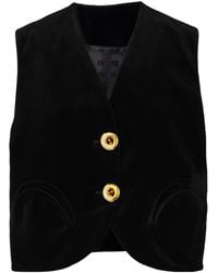 Blazé Milano - V-Neck Sleeveless Vest - Lyst