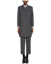 Thom Browne - 4-Bar Stripe Wool Coat - Lyst