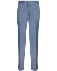 Incotex - Regular Fit Trousers With Zip Closure - Lyst