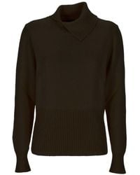 Gran Sasso - Ribbed-Knit Roll-Neck Sweater - Lyst