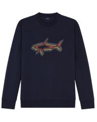 Paul & Shark - Logo-Print Sweater - Lyst