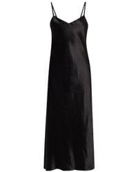 Vince - Satin V-Neck Slip Dress - Lyst