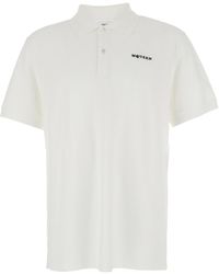 McQueen - Logo Embroidered Short-Sleeved Polo Shirt - Lyst
