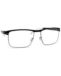 Mykita - Dalton Rectangle-Frame Metal Glasses - Lyst