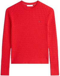 Tommy Hilfiger - Crewneck Longsleeve Sweater - Lyst