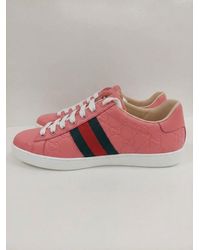 Gucci - Ace Round-Head Low-Cut Casual Shoes - Lyst