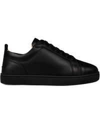 Christian Louboutin - Lace-Up Front Low-Top Sneakers - Lyst