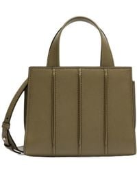 Max Mara - Panelled Leather Clutch Bag - Lyst