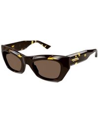 Bottega Veneta - Eyewear Cat Eye Frame Sunglasses - Lyst