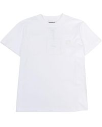 WOOYOUNGMI - Crew Neck Logo T-Shirt - Lyst