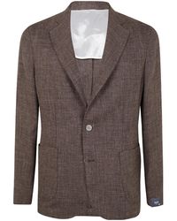 Barba Napoli - Easy Single Breast Jacket - Lyst