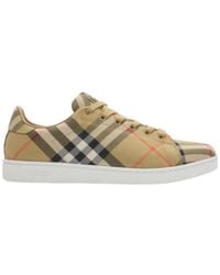 Burberry - Sneakers Set Check - Lyst