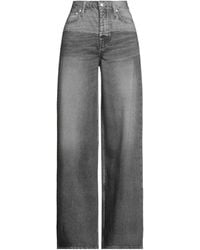 Rag & Bone - Solid Color Loose Straight Leg Pants - Lyst