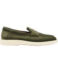 Santoni - Revolve Eaam 21 Almond Toe Loafers - Lyst