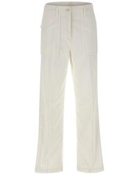 Aspesi - Straight-Leg Casual Trousers - Lyst