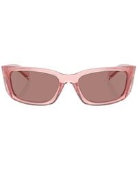 Prada - Eyewear Rectangular Frame Sunglasses - Lyst