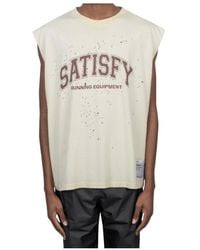 Satisfy - Graphic-Print Tank Top - Lyst