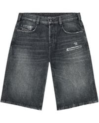 DIESEL - D-Enim-M-Short Denim Shorts - Lyst