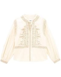 Ba&sh - Embroidered Shirt - Lyst