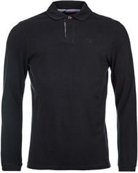 Barbour - Long-Sleeved Polo Shirt - Lyst