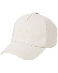 Fendi - Ff Stitches Baseball Cap - Lyst